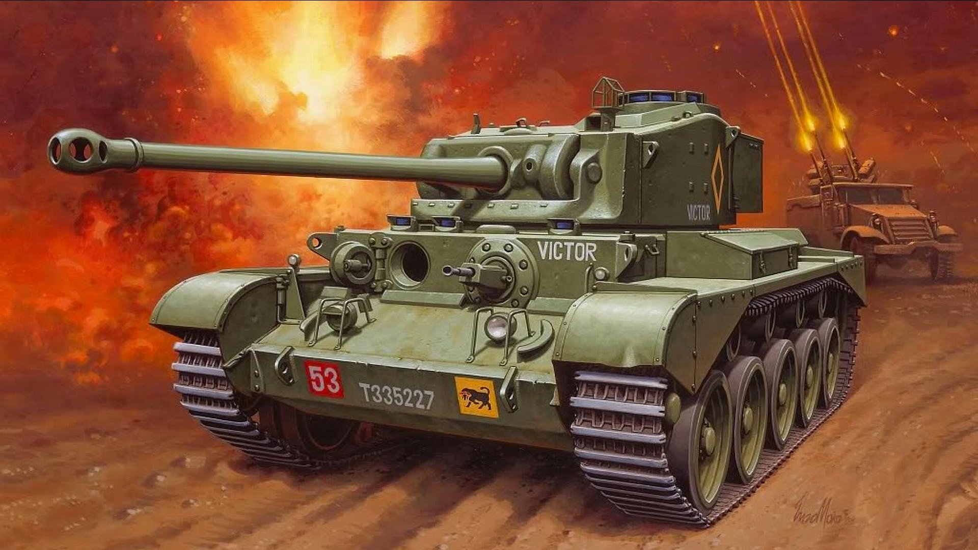Download Military Tank HD Wallpaper