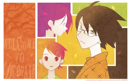 Kafuka Fuura Chie Arai Nozomu Itoshiki Anime Sayonara Zetsubou-Sensei HD Desktop Wallpaper | Background Image