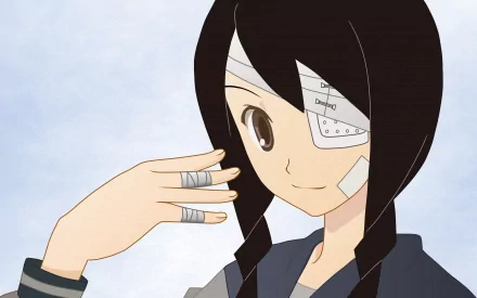 Abiru Kobushi Anime Sayonara Zetsubou-Sensei HD Desktop Wallpaper | Background Image