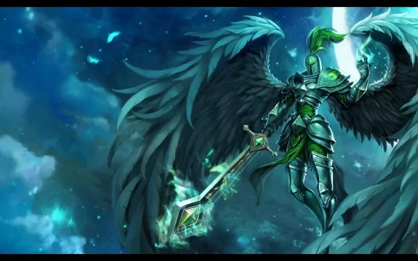 Kayle (League Of Legends) video game League Of Legends HD Desktop Wallpaper | Background Image
