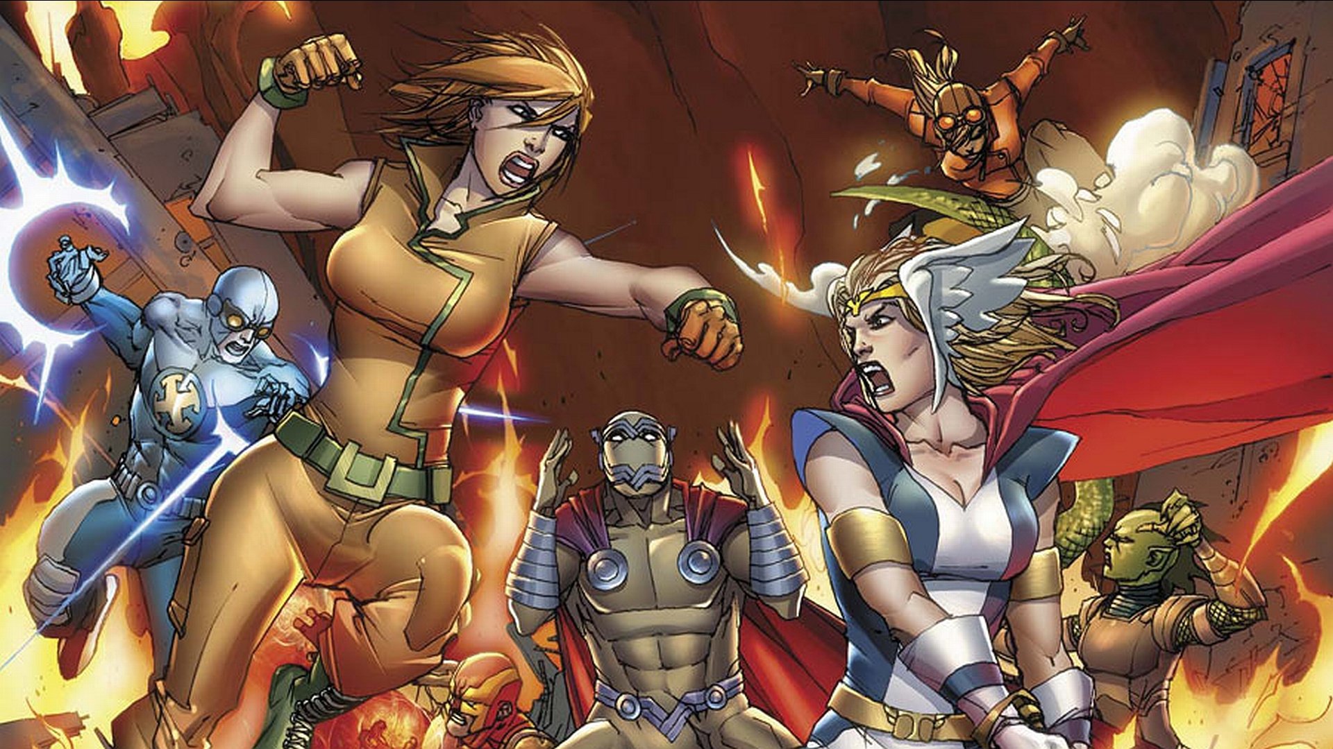 Download Comic Fear Itself HD Wallpaper