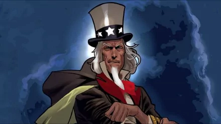 Comic Uncle Sam And The Freedom Fighters HD Desktop Wallpaper | Background Image