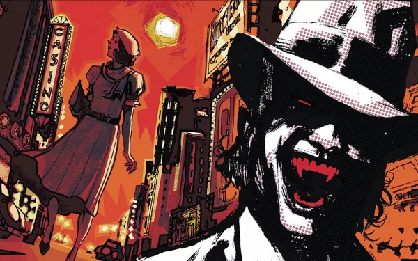 Comic American Vampire HD Desktop Wallpaper | Background Image