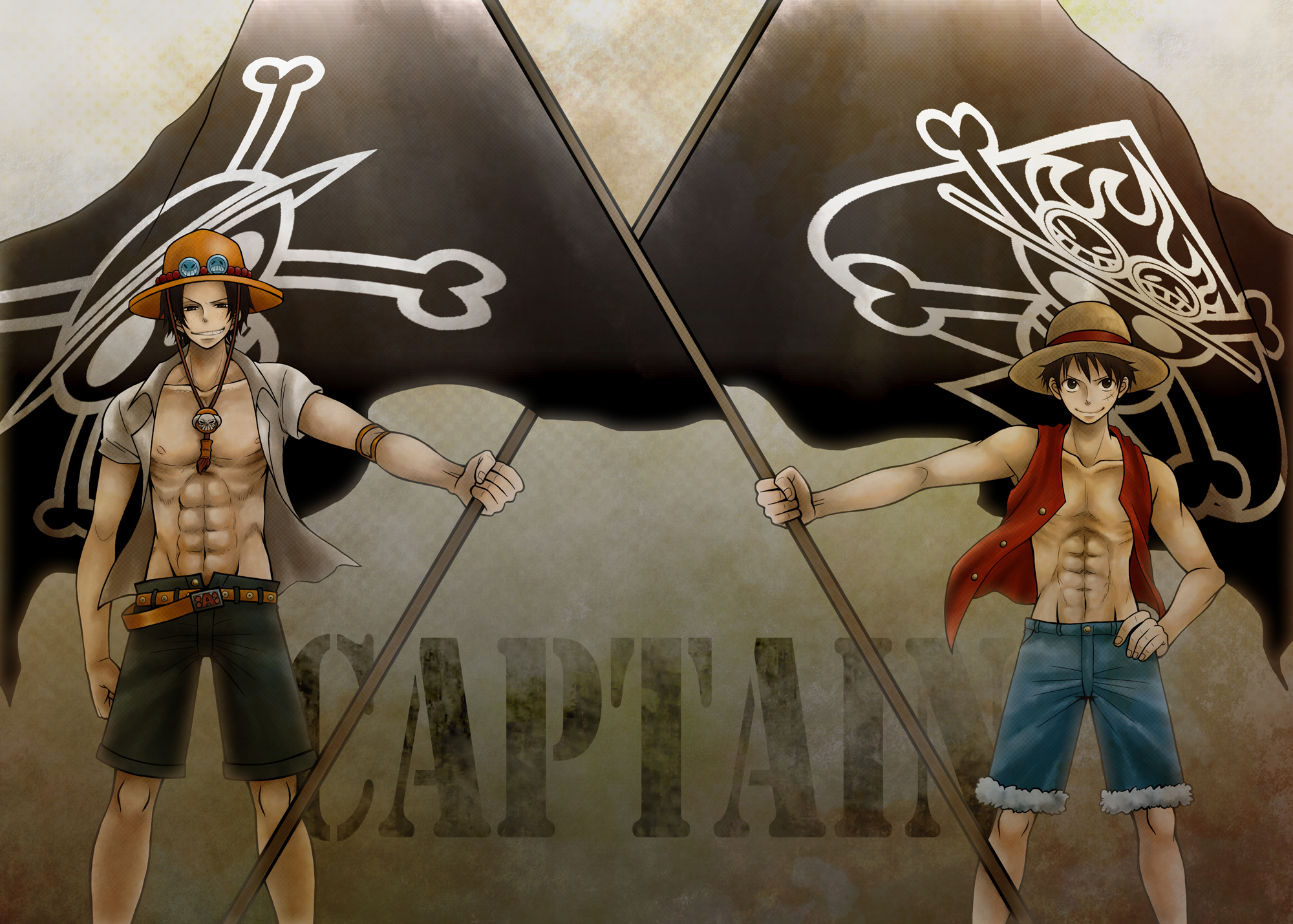 Dual Monitor Wallpaper 4K One Piece / Luffy Snake Man Wallpapers