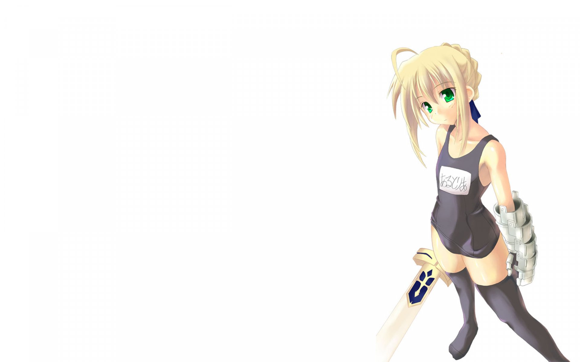 Download Saber (Fate Series) Anime Fate/Stay Night HD Wallpaper