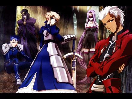 Archer (Fate/Stay Night) Rider (Fate/stay night) Lancer (Fate/Stay Night) Caster (Fate/Stay Night) Saber (Fate Series) Anime Fate/Stay Night HD Desktop Wallpaper | Background Image
