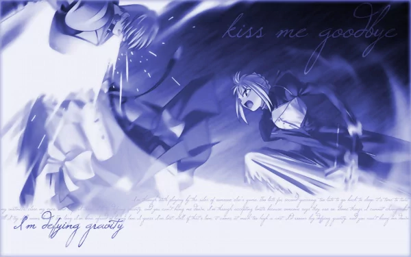 Archer (Fate/Stay Night) Saber (Fate Series) Anime Fate/Stay Night HD Desktop Wallpaper | Background Image