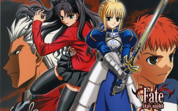 Anime Fate/Stay Night Fate Series Saber Rin Tohsaka Shirou Emiya Archer HD Wallpaper | Background Image