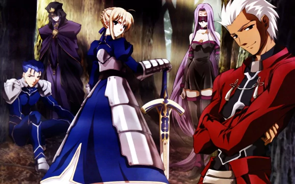 Archer (Fate/Stay Night) Rider (Fate/stay night) Lancer (Fate/Stay Night) Caster (Fate/Stay Night) Saber (Fate Series) Anime Fate/Stay Night HD Desktop Wallpaper | Background Image