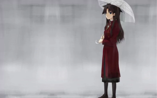 Rin Tohsaka Anime Fate/Stay Night HD Desktop Wallpaper | Background Image