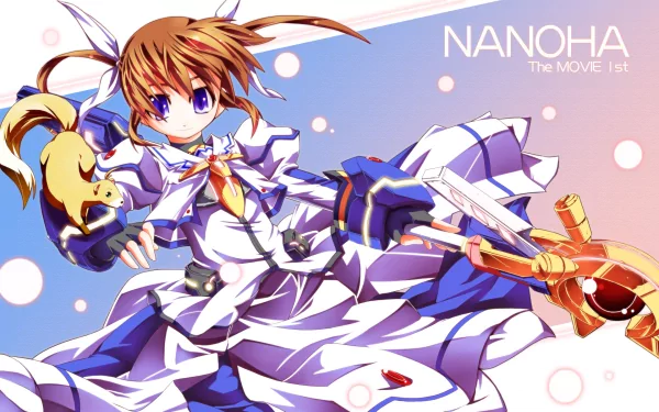 Anime Magical Girl Lyrical Nanoha Strikers HD Desktop Wallpaper | Background Image