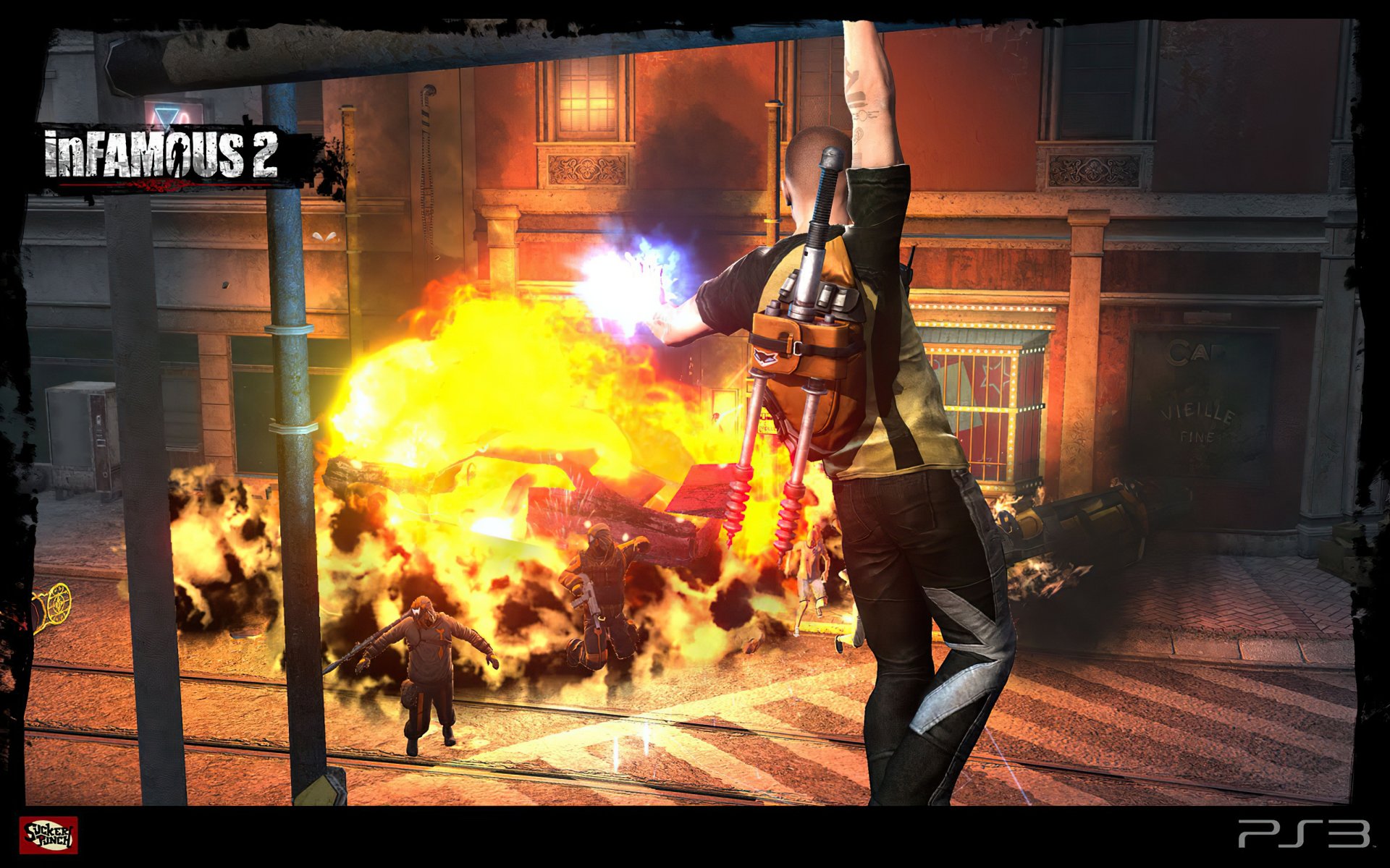 Download Video Game InFAMOUS HD Wallpaper