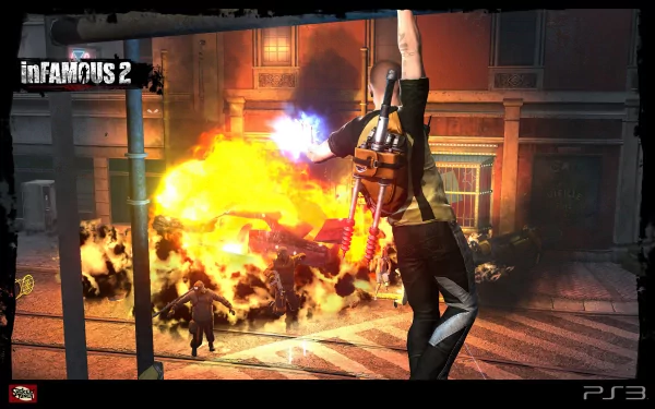video game inFAMOUS HD Desktop Wallpaper | Background Image