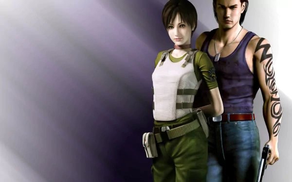 Rebecca Chambers Billy Coen video game Resident Evil 0 HD Desktop Wallpaper | Background Image