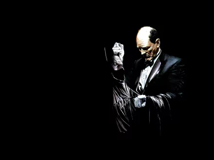 Alfred Pennyworth Comic Batman HD Desktop Wallpaper | Background Image