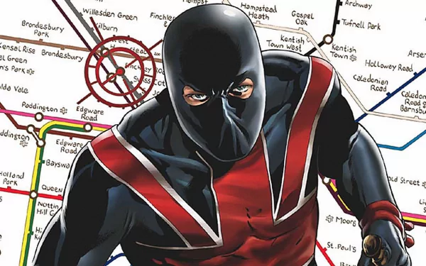 Comic Union Jack HD Desktop Wallpaper | Background Image