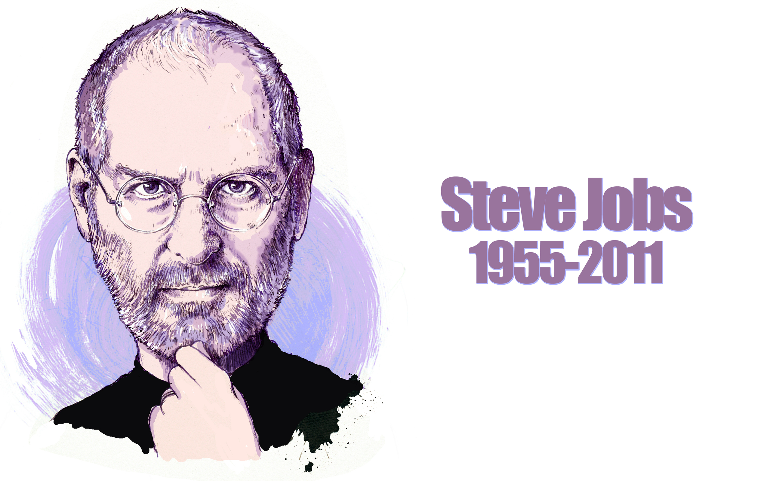 Learn How to Draw Steve Jobs (Celebrities) Step by Step : Drawing Tutorials