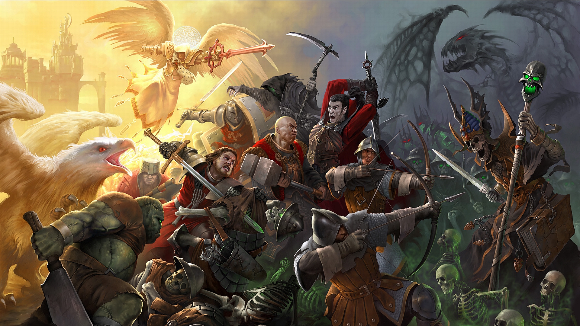 Video Game Heroes Of Might And Magic V HD Wallpaper | Background Image