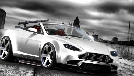 convertible aston martin vantage convertible vehicle car HD Desktop Wallpaper | Background Image