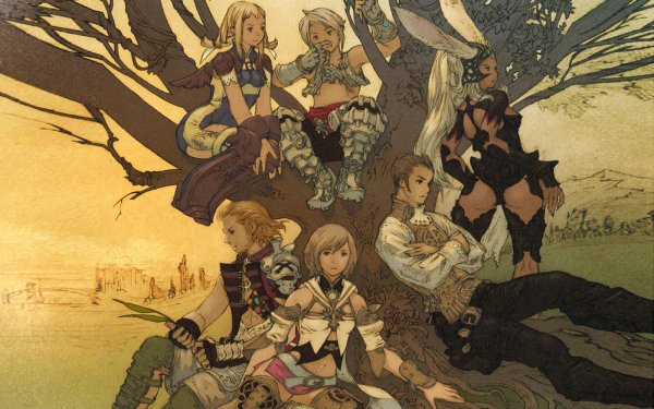 Video Game Final Fantasy XII Final Fantasy Vaan Penelo Fran Balthier Ashelia B'nargin Dalmasca Basch fon Ronsenburg HD Wallpaper | Background Image