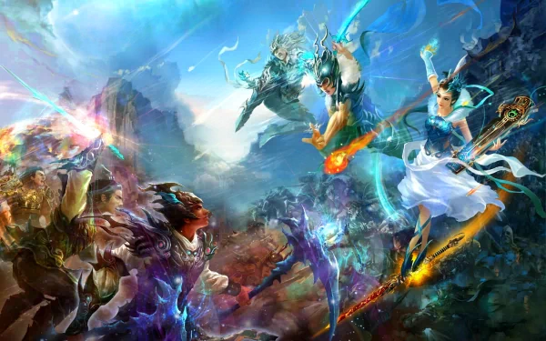 video game Jade Dynasty HD Desktop Wallpaper | Background Image