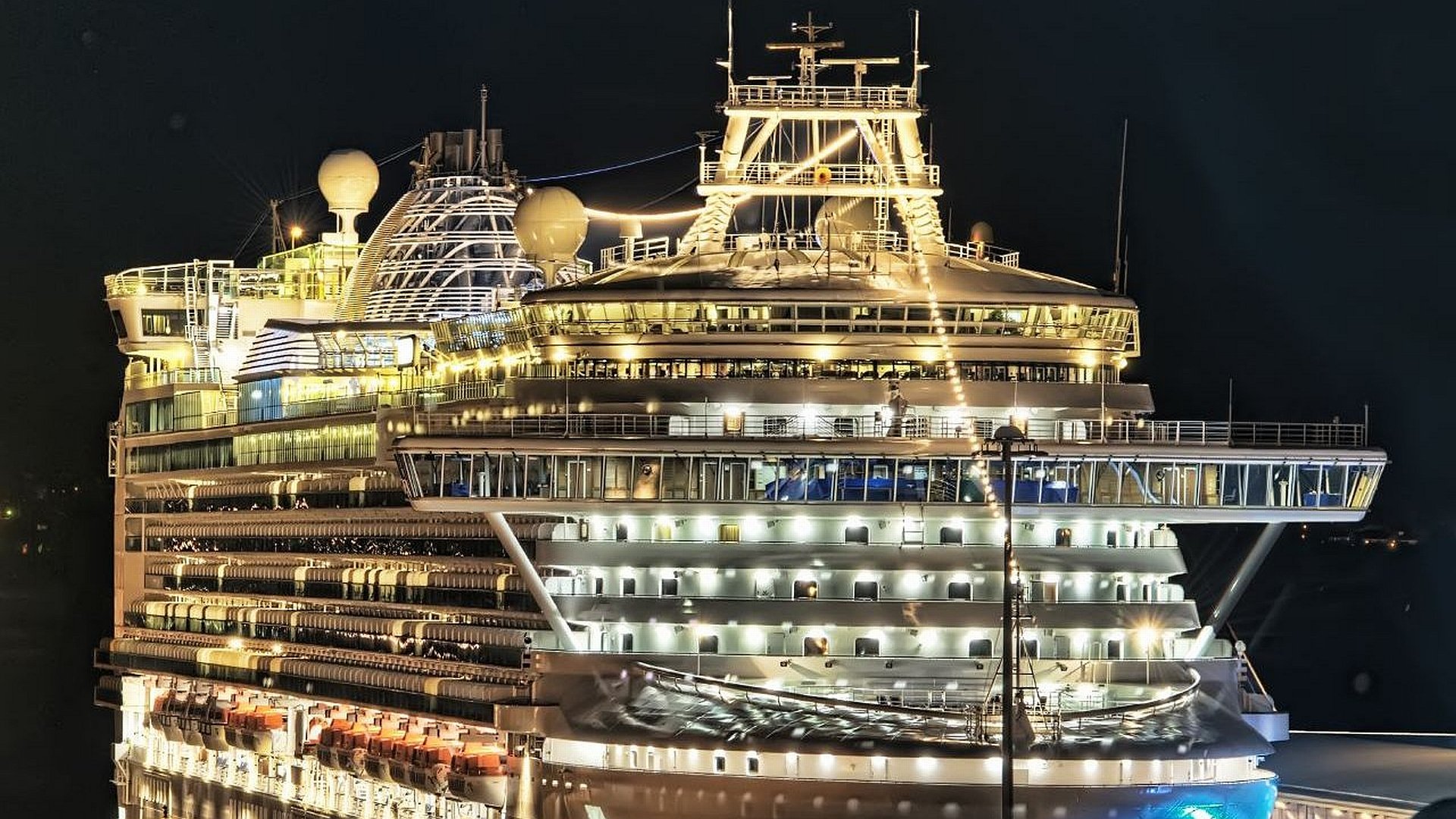 Download Vehicle Cruise Ship HD Wallpaper | 1920x1080 | Wallpaper Abyss