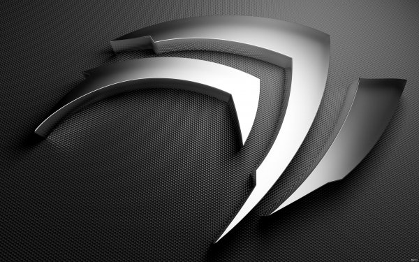 Technologie Nvidia Gris Logo Fond d'écran HD | Image