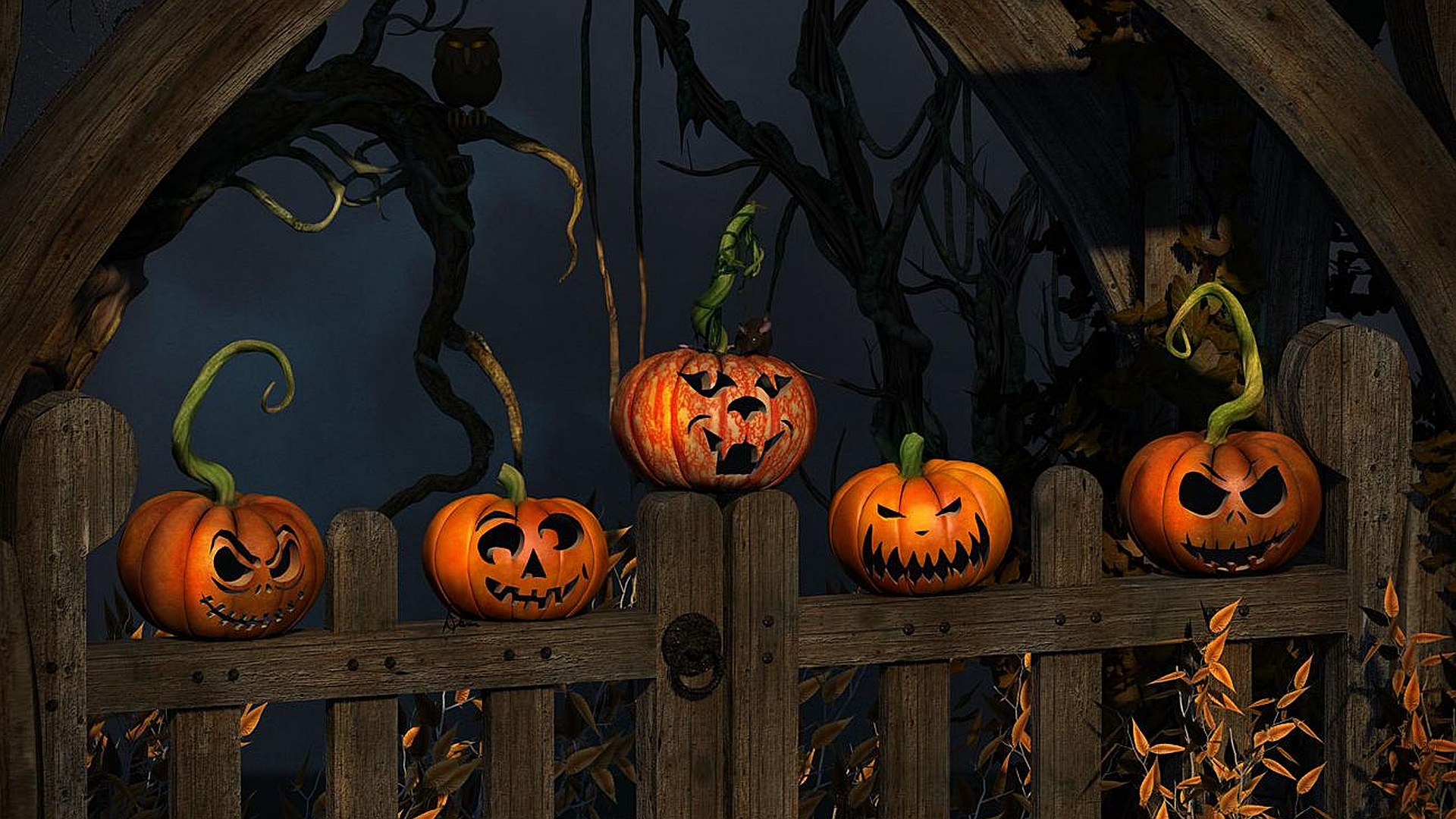 Halloween HD Wallpaper | Background Image | 1920x1080 | ID:173865 ...