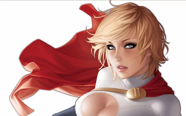 glove cape blonde Comic Power Girl HD Desktop Wallpaper | Background Image