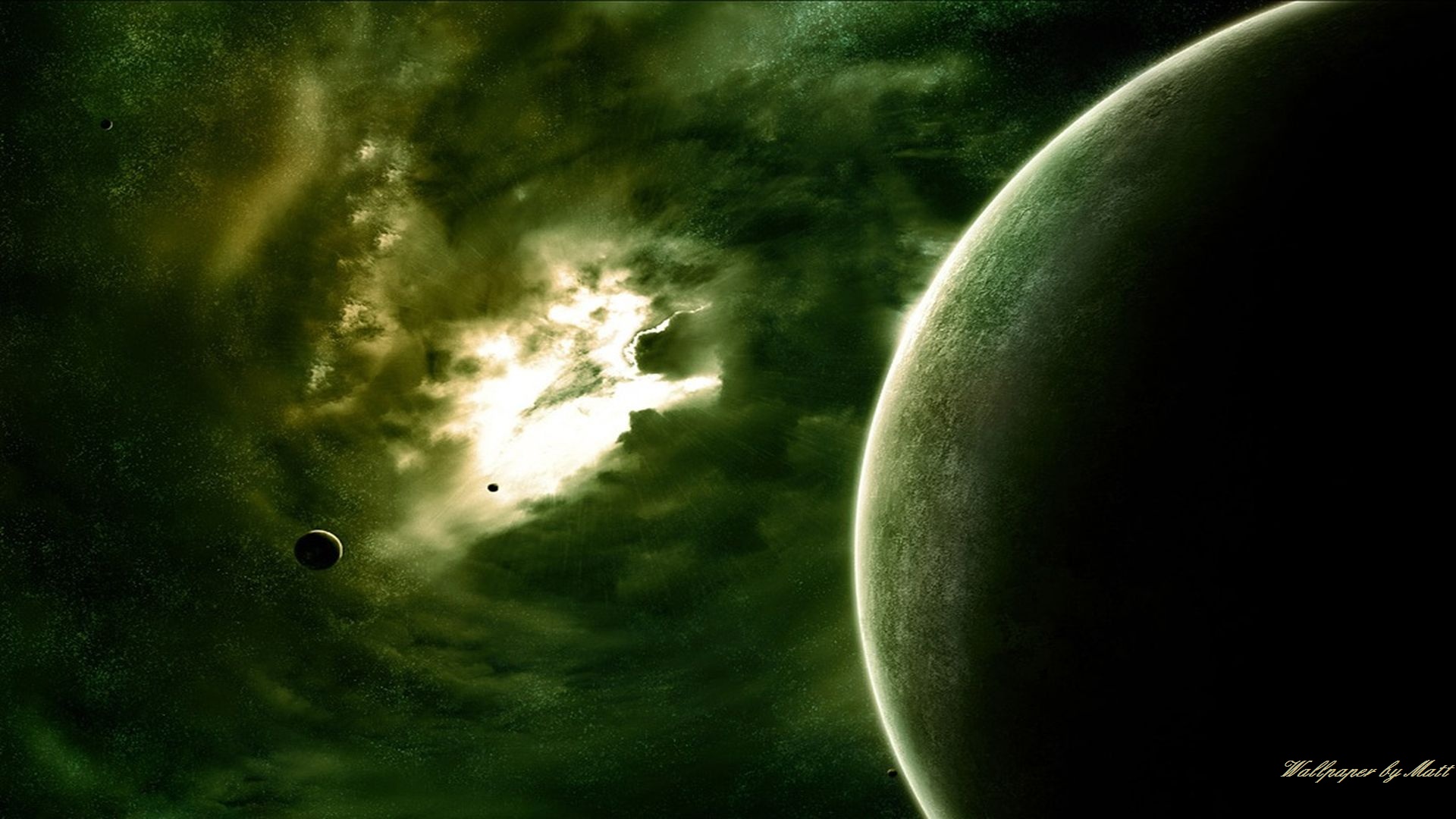 Download Sci Fi Planet HD Wallpaper