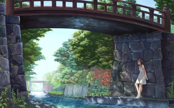 Anime bridge HD Desktop Wallpaper | Background Image