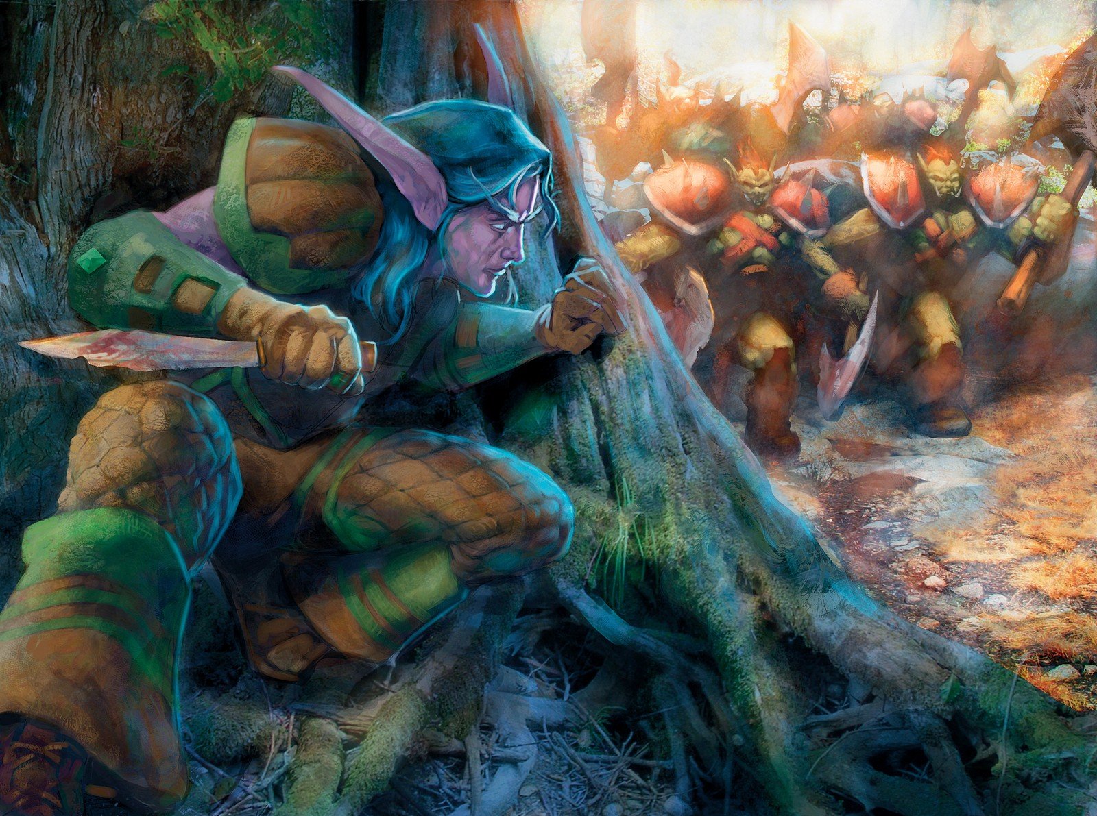 Warcraft ночные эльфы и дворфы