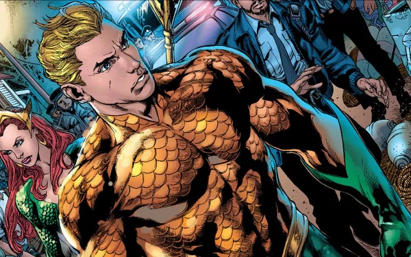 Comic Aquaman HD Desktop Wallpaper | Background Image