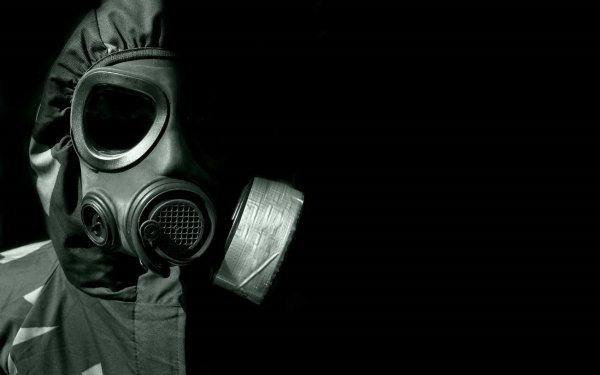 Dark Gas Mask Biohazard HD Wallpaper | Background Image