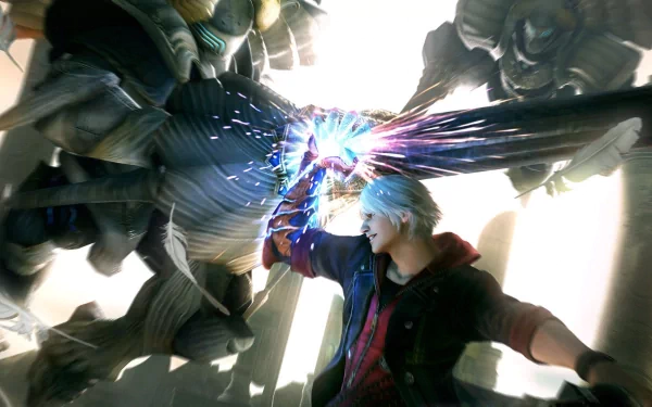 Nero (Devil May Cry) video game Devil May Cry 4 HD Desktop Wallpaper | Background Image