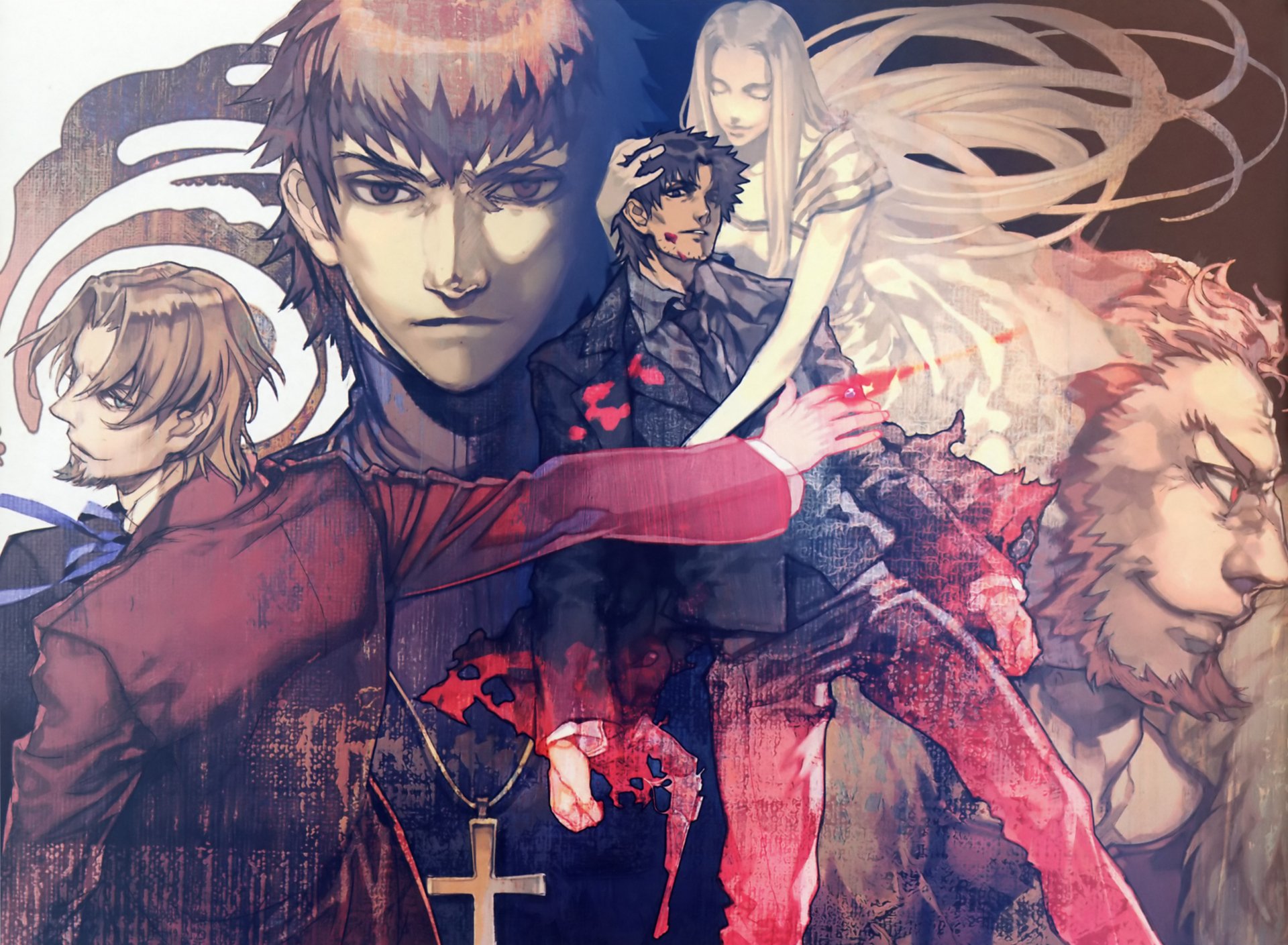 Download Rider (Fate/Zero) Irisviel Von Einzbern Tokiomi Tohsaka Kirei Kotomine Kiritsugu Emiya Anime Fate/Zero HD Wallpaper