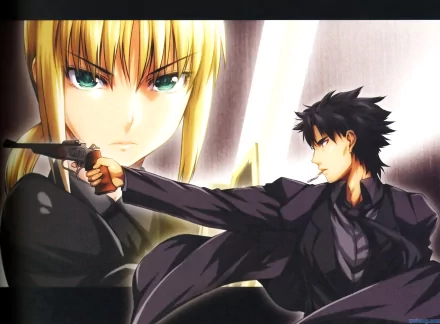 Saber (Fate Series) Kiritsugu Emiya Anime Fate/Zero HD Desktop Wallpaper | Background Image