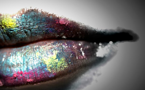 Photography Artistic Lips Colors HD Wallpaper | Background Image