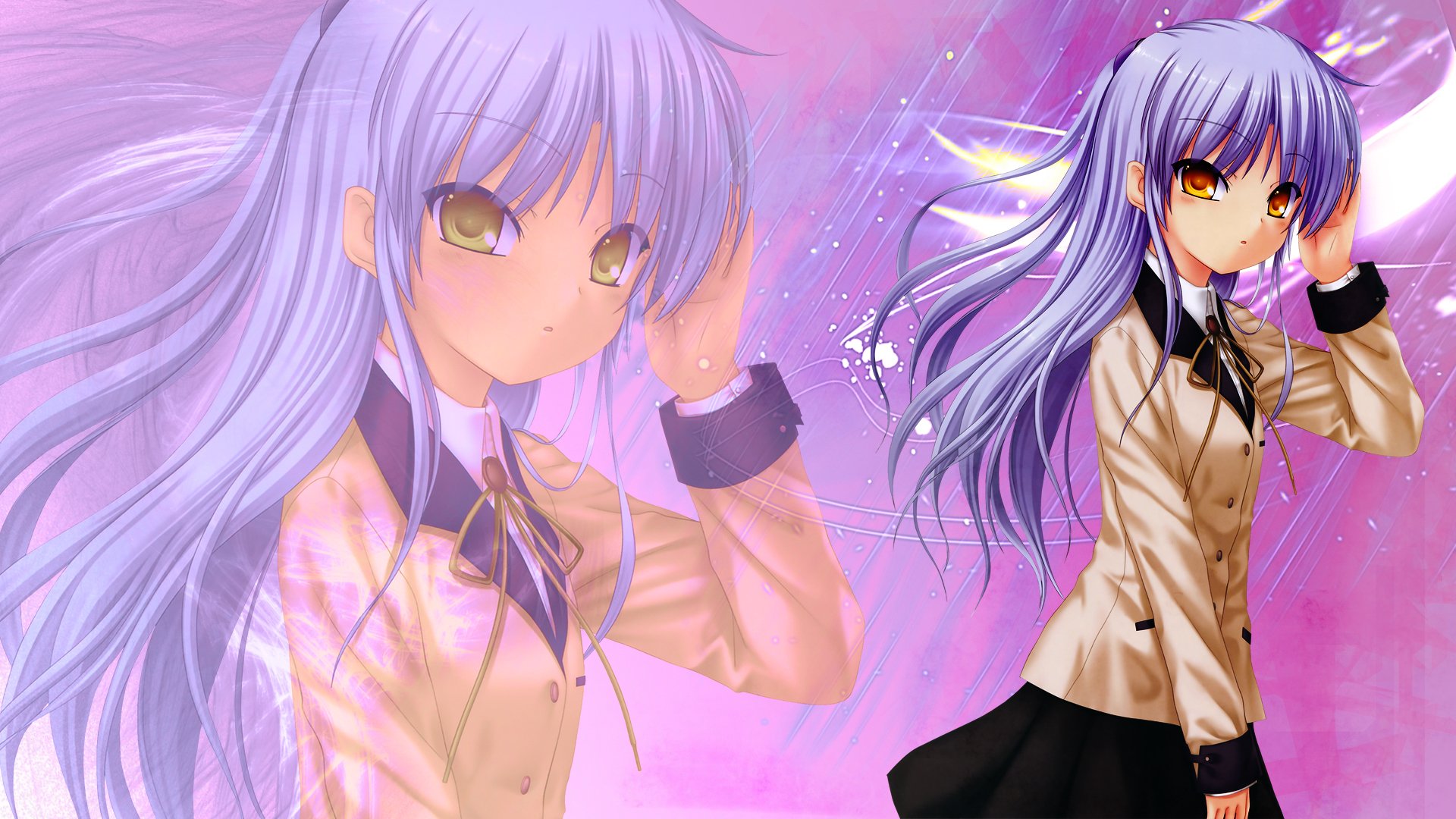 Download Kanade Tachibana Anime Angel Beats! HD Wallpaper