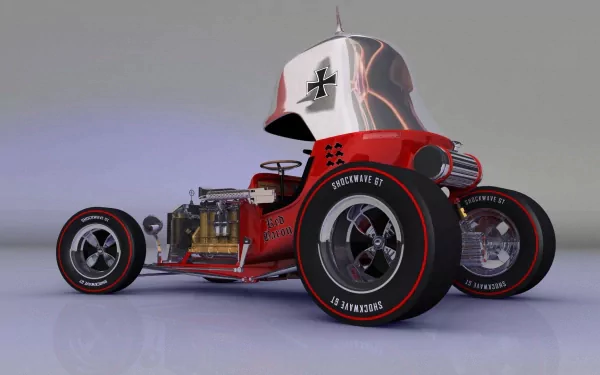 vehicle Red Baron HD Desktop Wallpaper | Background Image