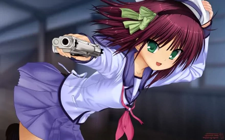 Yuri Nakamura Anime Angel Beats! HD Desktop Wallpaper | Background Image