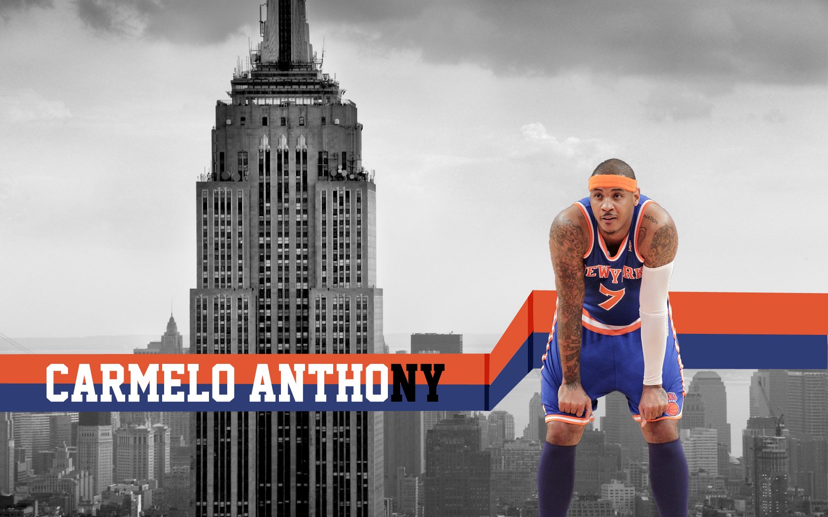 Carmelo Anthony Aesthetic Wallpaper