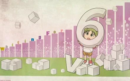 Anime Yotsuba! HD Desktop Wallpaper | Background Image