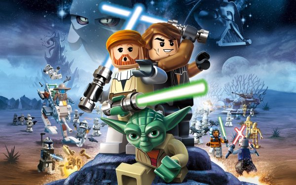 Video Game LEGO Star Wars III: The Clone Wars Lego Star Wars Star Wars: The Clone Wars Clone Trooper Yoda Anakin Skywalker Obi-Wan Kenobi HD Wallpaper | Background Image