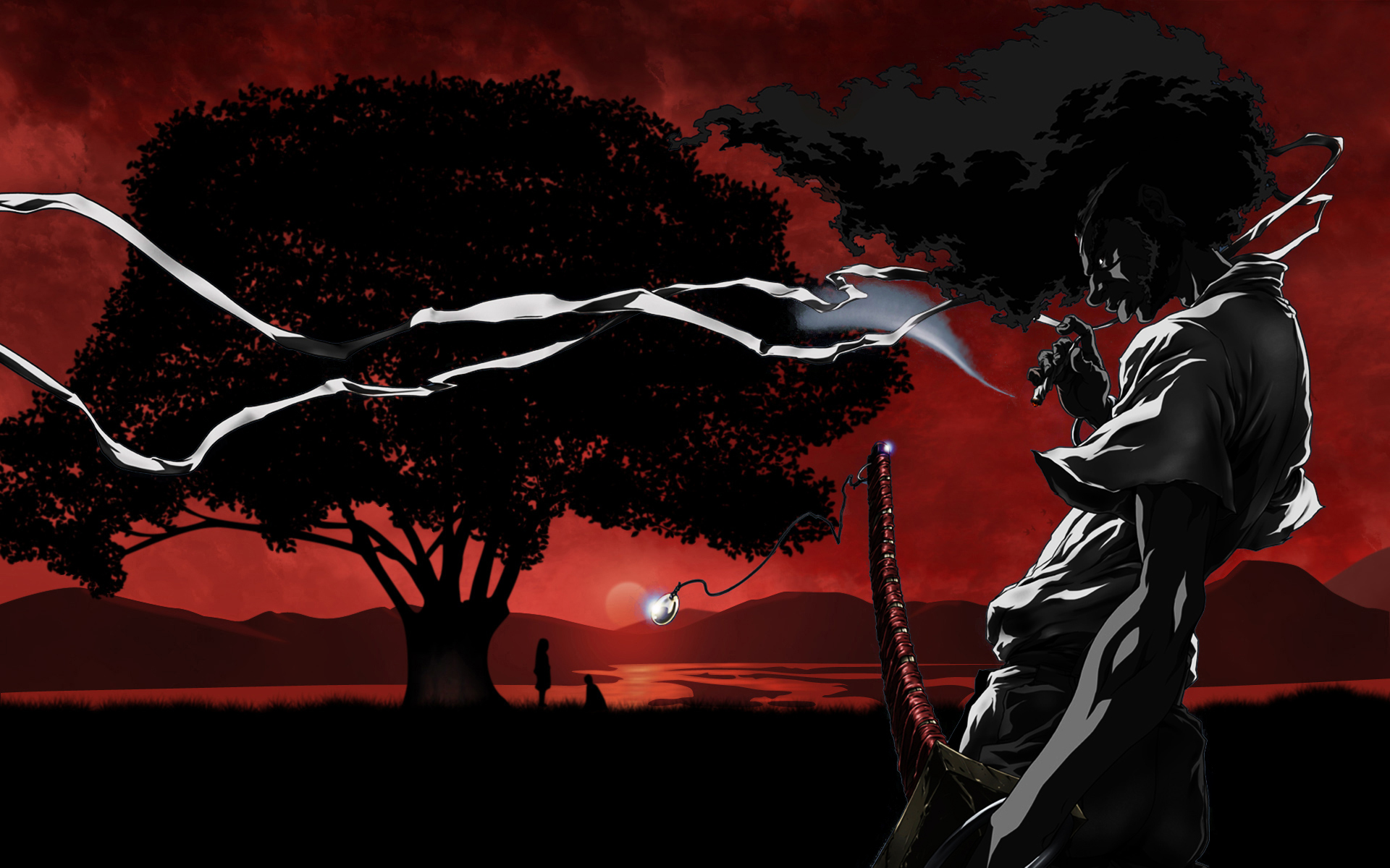 Afro Samurai HD Wallpaper: A Visual Epic