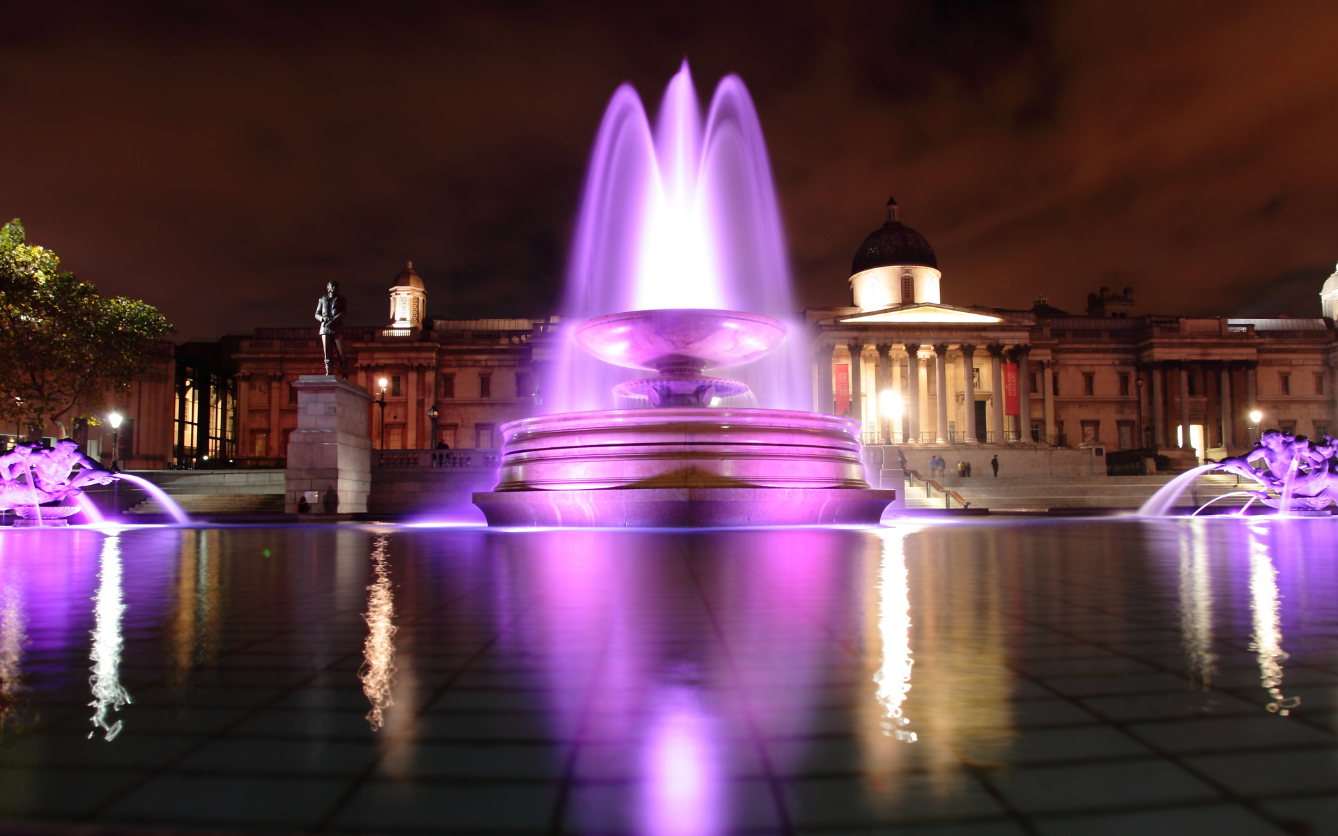Man Made Fountain HD Wallpaper | Background Image