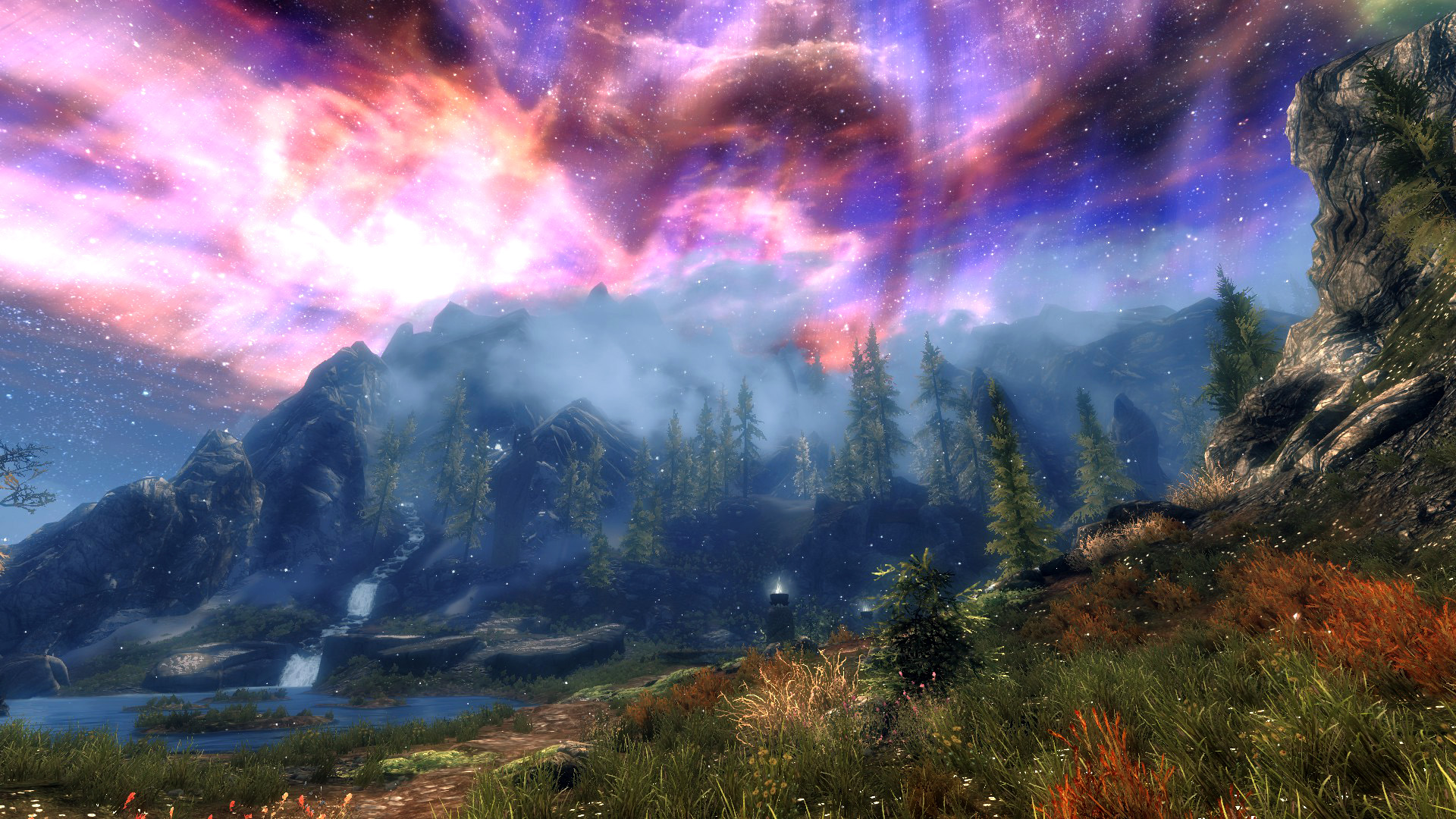 Download Aurora Borealis The Elder Scrolls V Skyrim Video Game The Elder Scrolls V Skyrim Hd