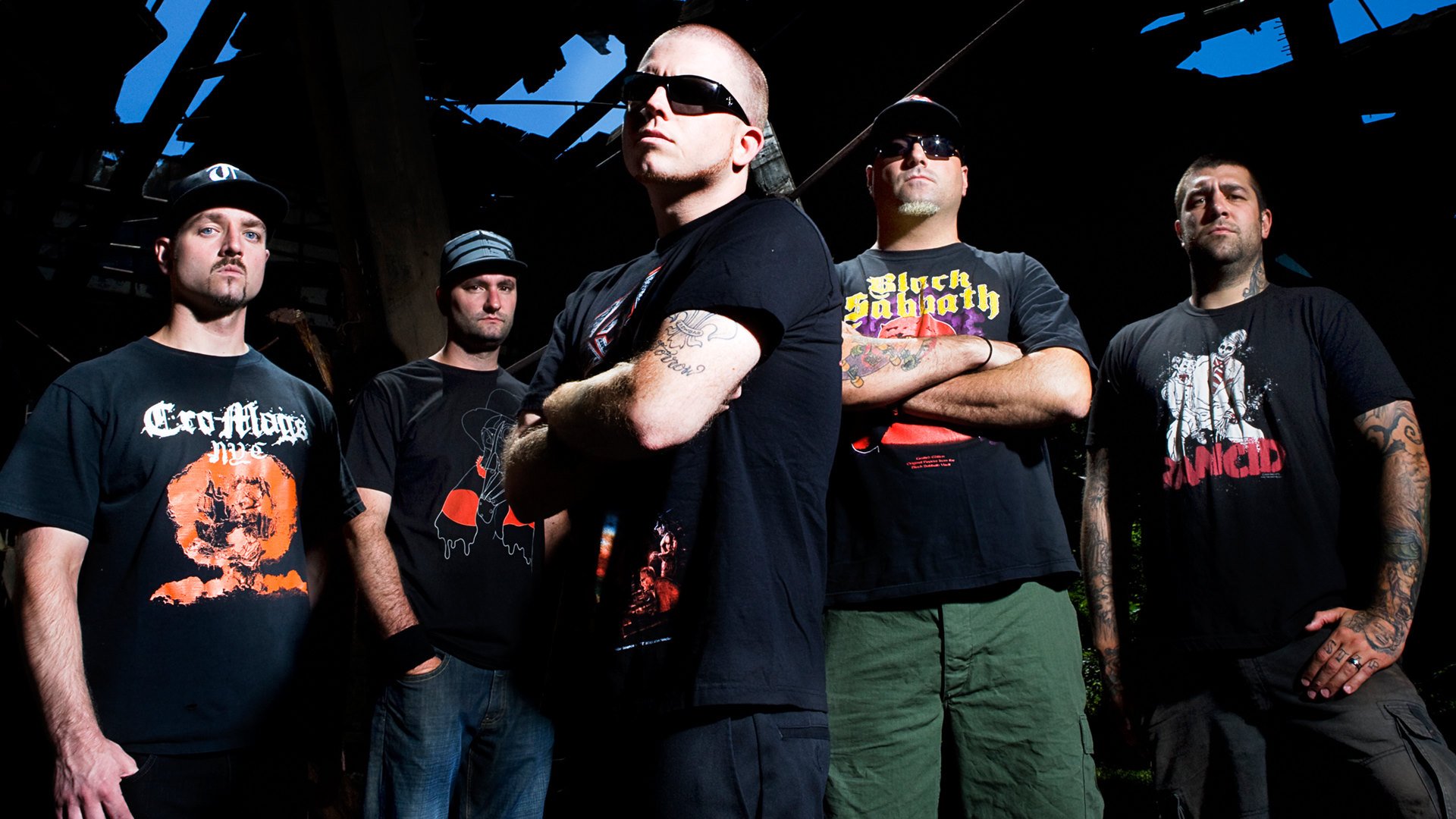 Five finger death punch обои