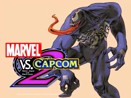 Venom video game marvel vs. capcom 2 HD Desktop Wallpaper | Background Image