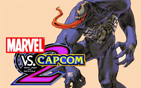 Venom video game marvel vs. capcom 2 HD Desktop Wallpaper | Background Image